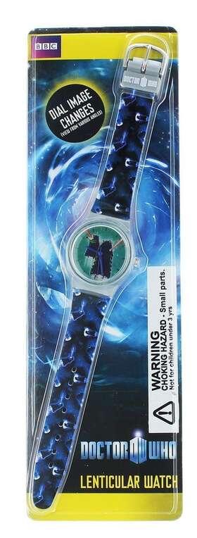 Dw02904-c04-x006 Underground Toys Doctor Who Watch Lenticular Quartz Analogue