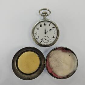 065web Uranus 7900 Rare Swiss Grade 10j 12s Open Face Pw With Protective Case