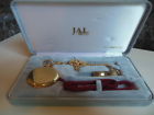 V3010010 Ro Japan Airline Vintage Jal Pocket Watch