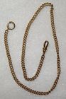 Vintage Filled Ls . Chain Gold Pocket Watch 13