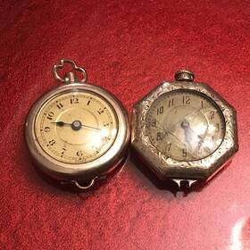 270-8c Vogue 1/2 Ligne Mechanical Pocket Watches 15 Jewels Vintage 1940s Lot