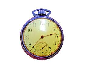 0395870 Waltham Vintage Alaska Pocket Watch Off