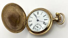 12200901 Waltham American Watch Co Pocket #12200901 Running