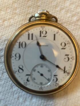 12673390 Waltham Pocket Watch Serial