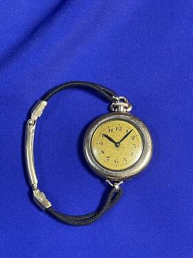12ki Waltham Antique Vintage Pocket Watch Fahys Montauk Working