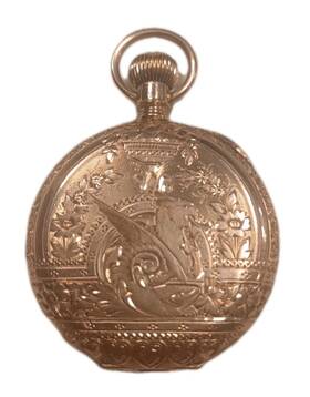 13055259 Waltham Antique Pocket Watch 58 Gr 14k Gold 15j 6 Run Model 1890 Rare
