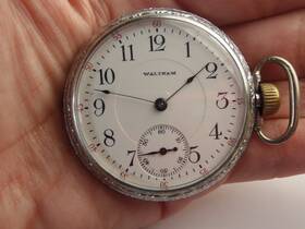 13404940 Waltham Antique 17j 16s Grade 625 Pocket Watch Not Working