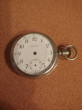 13937159 Waltham 18s Salesman Sample Pocket Watch Waltham. Sn#