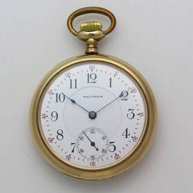 14095015 Waltham American Royal Model 1899 16 Size Gold Filled Pocket Watch Ca. 1904