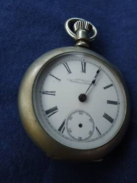 14139883 Waltham 1904 Pocket Watch - P.s. Bartlett 18 Size 17 Jewel Serial