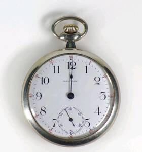 14274681 Waltham 16 Size 15 Jewel Exhibition Display Back Grade 620 Model 1899 Runs