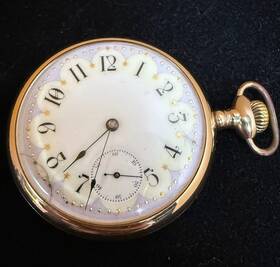 16s-11 Waltham Pocket Watch Size Jewels Working
