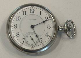 17071305 Waltham Antique 1908 Pocket Watch Serial #17071305 / 17j Model -working