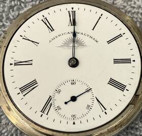 Ser.18039270 Waltham .18039270 Bartlett 17jewel Pocket Watch Item#40