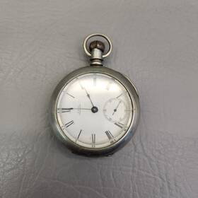 1876-1877 Waltham American Watch Co Pocket 11j 18s Dueber Case Working