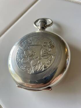 1882-1883 Waltham Ps Bartlett Sterling Silver Hunter Case 4 Ounce Est Production