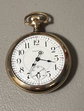 19116652 Waltham Antique Early Watch #19116652 21 Jewels 5 Positions 1913