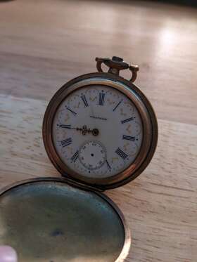19990291 Waltham Pocket Watch - Movement Serial 1914 Vintage 1894