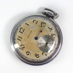 2102363 Waltham 12 Size 15 Jewel Grade 220 Model 1894 Runs