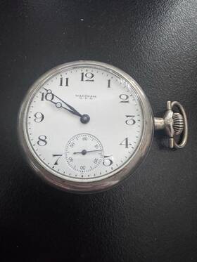 21688457 Waltham American Pocket Watch Working Running