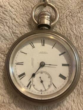 2250960144 Waltham Pocket Watch Serial Number 2250960 140 Year Old