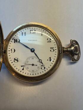 2303202 Waltham Gold Filled Pocket Watch Beautiful Vintage W017
