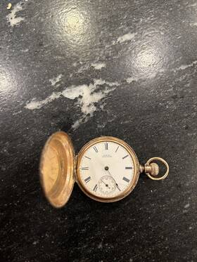 3018788 Waltham Aw Co 1886 14k Hunter