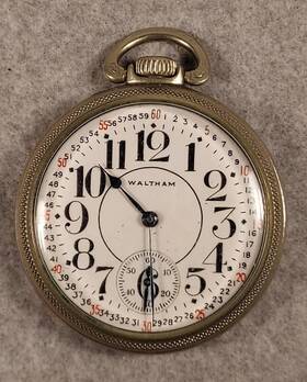1908-parts Waltham 30557426 Pocket Watch - Gr. 1609 Model 1908 17j 16s Sz. Mod. 1908-parts/repair