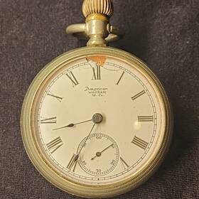 4551149 Waltham 1891 American Pocket Watch - 18s 17j Silveroid Parts/repair