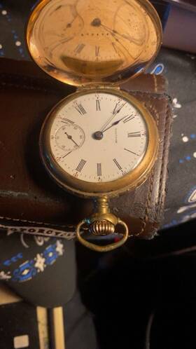 5626542 Waltham Wathom Model 1883 Rare Pocket Watch