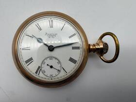 7652790 Waltham 5640935 American Dueber Pocket Watch