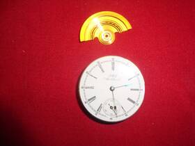 5844124 Waltham Antique American Pocket Watch Movement Serial Num