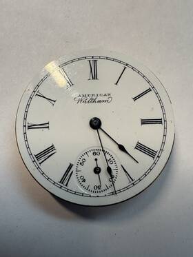 6408527 Waltham American Pocket Watch Movement 1891 W080