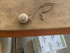 762935 Waltham 1874 Pocket Watch Serial #762935 With Chain Does Not Run