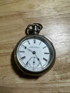 791106 Waltham Vintage Pocket Watch No