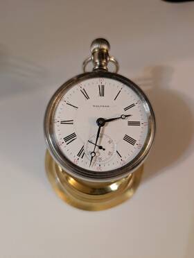 Waltham 7957891 Pocket Watch 7957881 Size 18s 17 Jewels. Working Perfectly Well