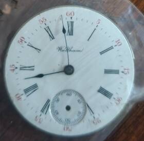 8130662 Waltham American 6/0 Pocket Watch Movement - S/n