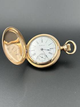 8132186 Waltham Seaside Model 1891 - 25 Year Gold Filled Hunter Case