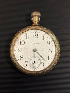 8451 Waltham American Watch Co Pocket Vintage 15 Jewels
