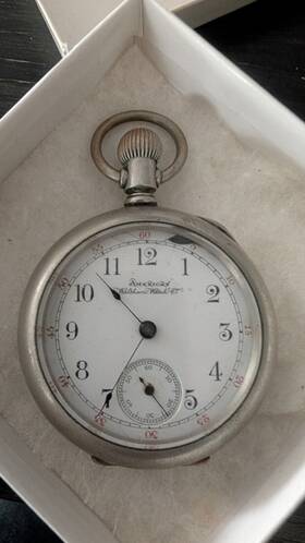 847158 Waltham Antique Watch Co. Pocket Model #1874 Serial #847158 Extreme Rare