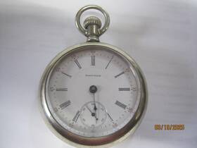 8717800 Waltham 1883 Watch Co. P S Bartlett 18s 17j Pocket Running