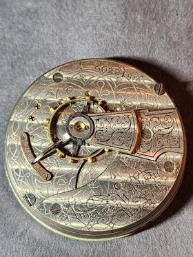 9022188 Waltham 1899 Pocket Watch Movement Grade 18 18s 7j Movie