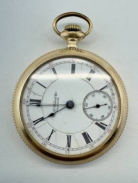 99506 Waltham Antique U.s. Watch Co. Pocket Needs Repair
