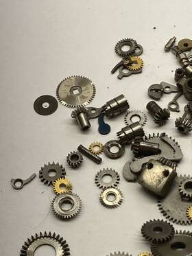 B86a Waltham Pocket Watch Winding Setting Parts Watchmaker Vintage Part