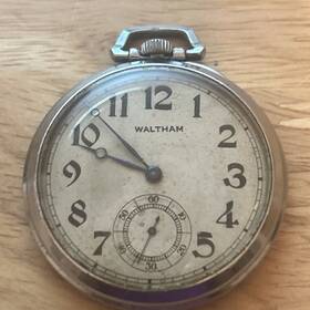C1912 Waltham 12s Pocket Watch Mod 1894 Gr 210