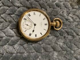 Tempus15 Waltham Jewels Open Face Roman Numerals