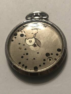 Ut6431 Waltham Swiss Pocket Watch For Parts Or Repair