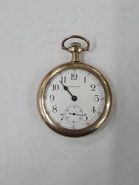 Vt118 Waltham Vintage Gold Filled 12 Size Royal Pocketwatch 17 Jewels - Runs