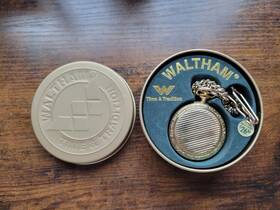 Xp47 Waltham Vintage Gold Pocket Watch - 1942 Liberty Center Japan