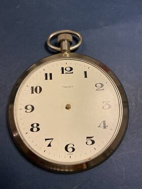 A1252 Ward Company Vintage 88mm Pocket Watch Mechanical Wind